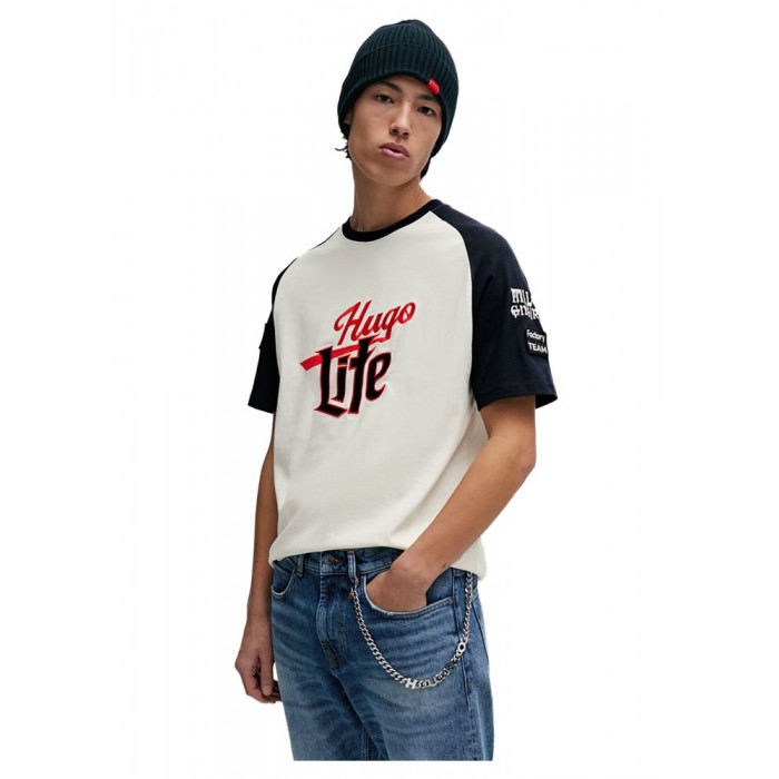 [해외]휴고 Dilife 10257318 반팔 티셔츠 140765982 Open White