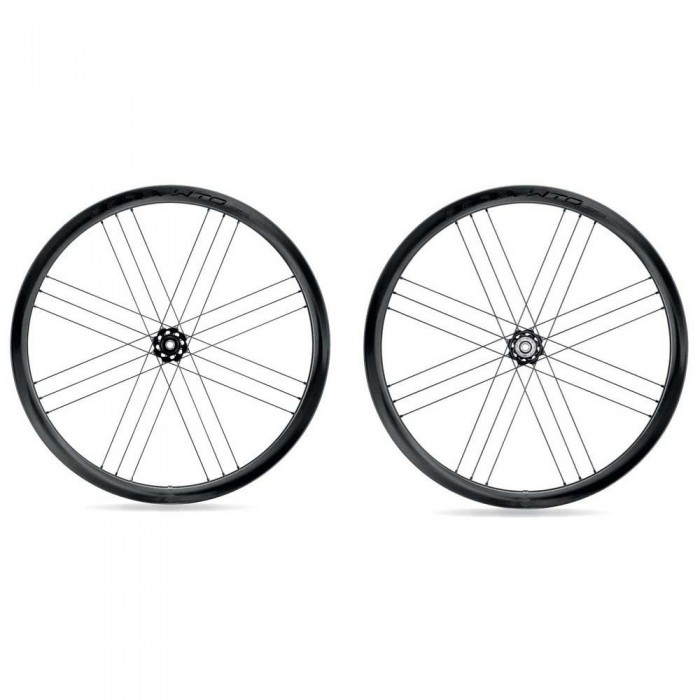 [해외]캄파놀로 Bora WTO C23 35 Disc Tubeless 2-Way Fit™ 도로용 휠 세트 1140847882 Black