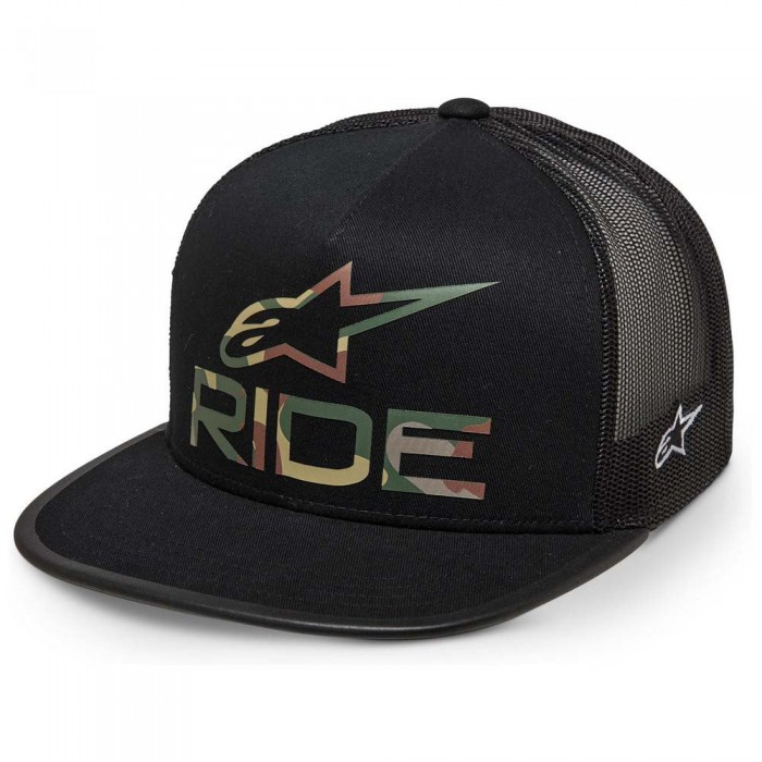 [해외]알파인스타 Ride 4.0 Camo 트럭 운전사 모자 1140566199 Black