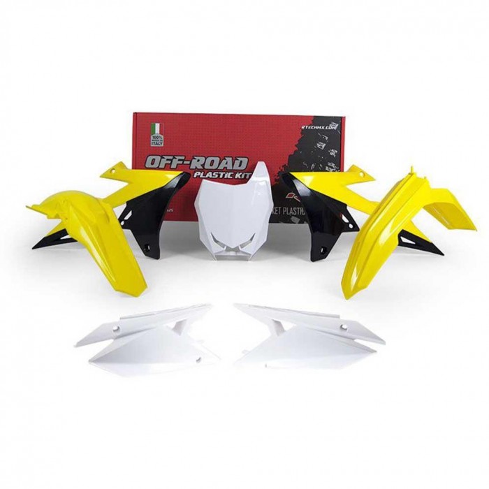 [해외]RTECH Suzuki RM-Z 450 2018 R-KITRMZ-OEM-518 오토바이 플라스틱 키트 9140628258 Yellow / White / Black