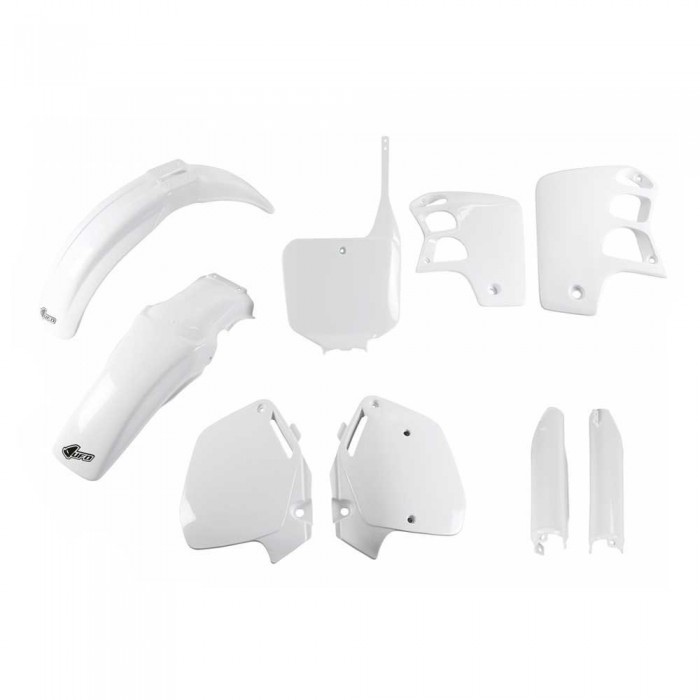 [해외]UFO Honda CR 500 1995-2000 HOKIT089F-041 Fork Protectors & 오토바이 플라스틱 키트 9140864817 White