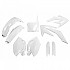 [해외]UFO Honda CRF 250R 2008-2009 HOKIT112F-041 Fork Protectors & 오토바이 플라스틱 키트 9140864855 White