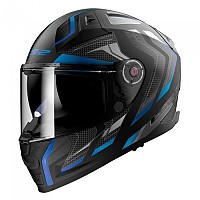 [해외]LS2 FF811 Vector II Alizer 풀페이스 헬멧 9140764375 Matt Black / Blue