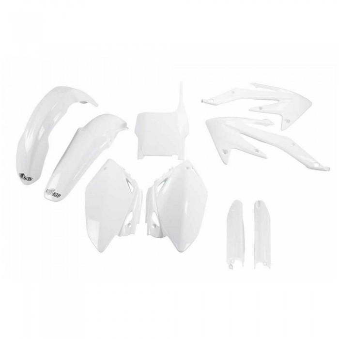 [해외]UFO Honda CRF 450R 2005-2006 HOKIT108F-041 Fork Protectors & 오토바이 플라스틱 키트 9140864926 White