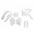 [해외]UFO Honda CRF 450R 2007-2007 HOKIT110F-041 Fork Protectors & 오토바이 플라스틱 키트 9140864931 White