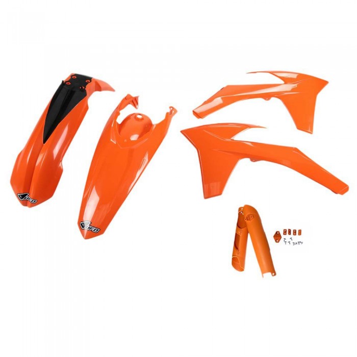 [해외]UFO KTM EXC/EXC-F 2012-2013 KTKIT513F-127 Fork Protectors & 오토바이 플라스틱 키트 9140865812 Orange