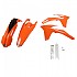 [해외]UFO KTM EXC/EXC-F 2012-2013 KTKIT513F-999 Fork Protectors & 오토바이 플라스틱 키트 9140865813 Original