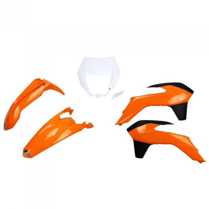 [해외]UFO KTM EXC/EXC-F 2014-2016 With Headlight KTKIT524-999 오토바이 플라스틱 키트 9140865824 Original 2014