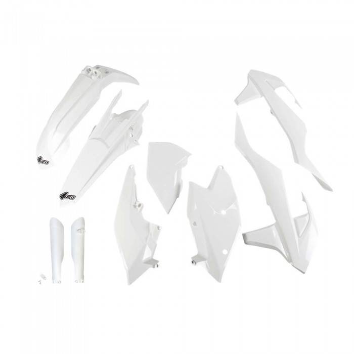 [해외]UFO KTM EXC/EXC-F 2017-2019 KTKIT518F-047 Fork Protectors & 오토바이 플라스틱 키트 9140865832 White