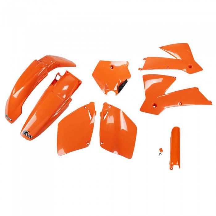 [해외]UFO KTM SX/SX-F 2003-2003 KTKIT501BF-127 Fork Protectors & 오토바이 플라스틱 키트 9140865874 Orange