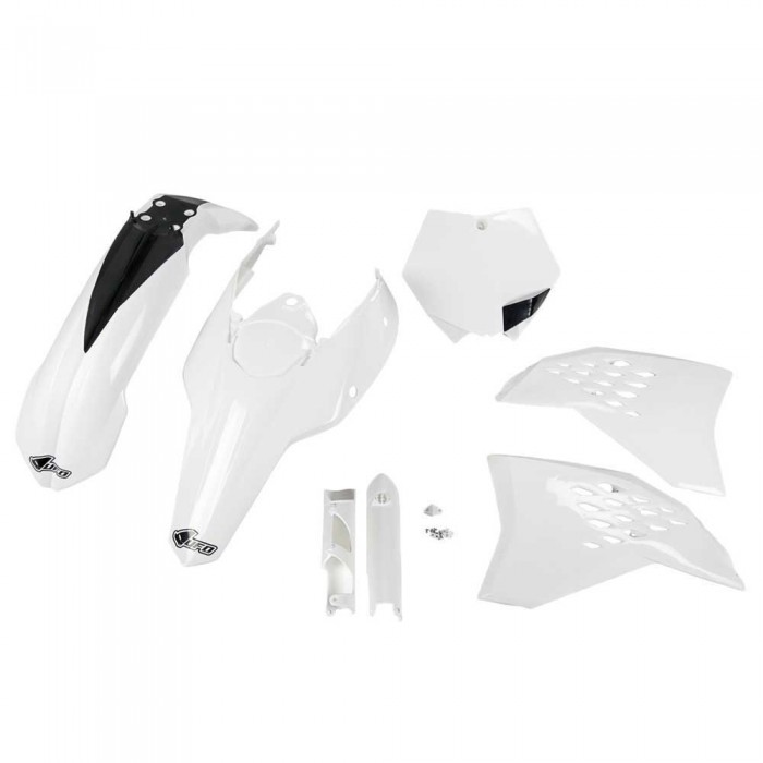 [해외]UFO KTM SX/SX-F 2007-2010 KTKIT506F-047 Fork Protectors & 오토바이 플라스틱 키트 9140865885 White