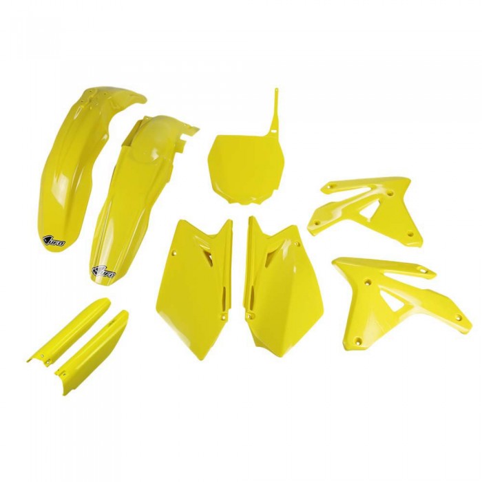 [해외]UFO Suzuki RMZ 450 2007-2007 SUKIT408F-102 Fork Protectors & 오토바이 플라스틱 키트 9140866309 Yellow