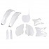 [해외]UFO Yamaha YZ 125/250 2008-2014 No USA YAKIT302F-046 Fork Protectors & 오토바이 플라스틱 키트 9140866633 White