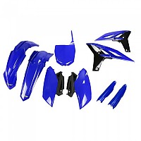 [해외]UFO 플라스틱 키트 Yamaha YZF 250 2010-2010 YAKIT308F-089 Fork 프로텍터s & 9140866658 Blue