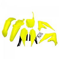 [해외]UFO 플라스틱 키트 Yamaha YZF 250/450 2019-2023 YAKIT321-DFLU Fork 프로텍터s & 9140866687 Neon Yellow