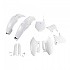 [해외]UFO Yamaha YZF 400 1998-1999 YAKIT290F-046 Fork Protectors & 오토바이 플라스틱 키트 9140866695 White