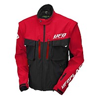 [해외]UFO Taiga 재킷 9140866323 Black / Red