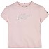 [해외]타미힐피거 반소매 티셔츠 Script 15140921352 Whimsy Pink