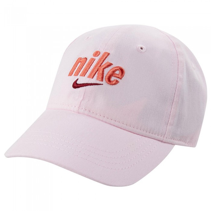 [해외]나이키 KIDS Multi Logo Curvebrim 주니어 모자 15140365444 Pink Foam