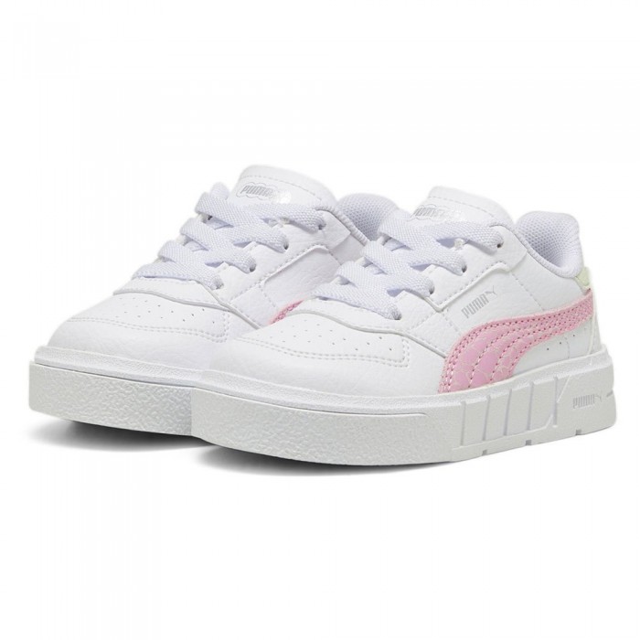 [해외]푸마 Cali Court Animal AC 운동화 15140377425 White / Pink Lilac