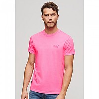 [해외]슈퍼드라이 Essential 로고 Emb Neon 반팔 티셔츠 140900857 Dry Fluro Pink