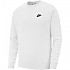 [해외]나이키 Sportswear Club Crew 스웨트셔츠 137291313 White / Black