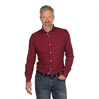 [해외]NZA NEW ZEALAND 긴 소매 셔츠 Rasselas 140916012 Carmine Red