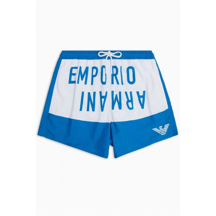 [해외]EMPORIO 아르마니 4R424 수영복 140733084 Royal Blue/White