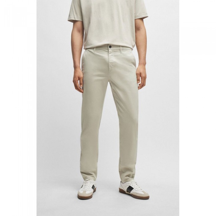 [해외]BOSS 10242156 Tapered Fit 치노 팬츠 140928795 Light Beige