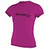 [해외]오닐 웻슈트 티셔츠 Basic 스킨스 Rash Tee 6136001280 Fox Pink