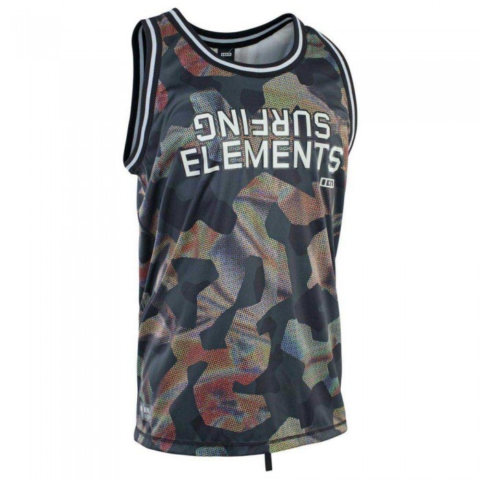 [해외]ION Wetshirt Basketball 민소매 티셔츠 6138482540 Grey / Camo