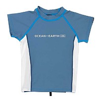 [해외]OCEAN & EARTH 래쉬가드 Priority 6140344216 Fadded Denim / White