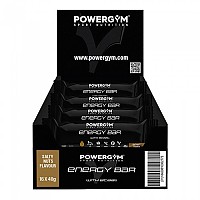 [해외]POWERGYM 에너지 바 박스 짭짤한 견과류 40gr 24 단위 4140488152 Black