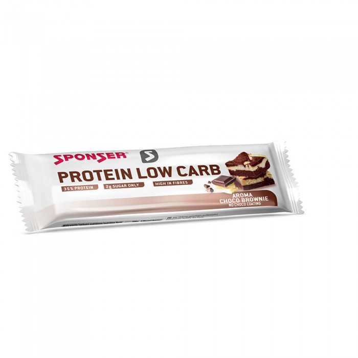 [해외]SPONSER SPORT FOOD 에너지 바 Protein Low Carb 50g Chocho Brownnie 4140562360 Multicolor