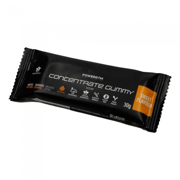 [해외]POWERGYM 에너지바 중립맛 Concentrate Gummy 30g 1 단위 4140751894