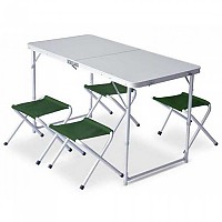 [해외]PINGUIN 접이식 캠핑 테이블 Furniture Set 4139342259 Green