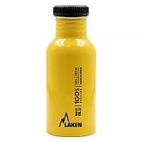 [해외]LAKEN 알루미늄 병 Basic Plain 600 ml 4140844141 Yellow