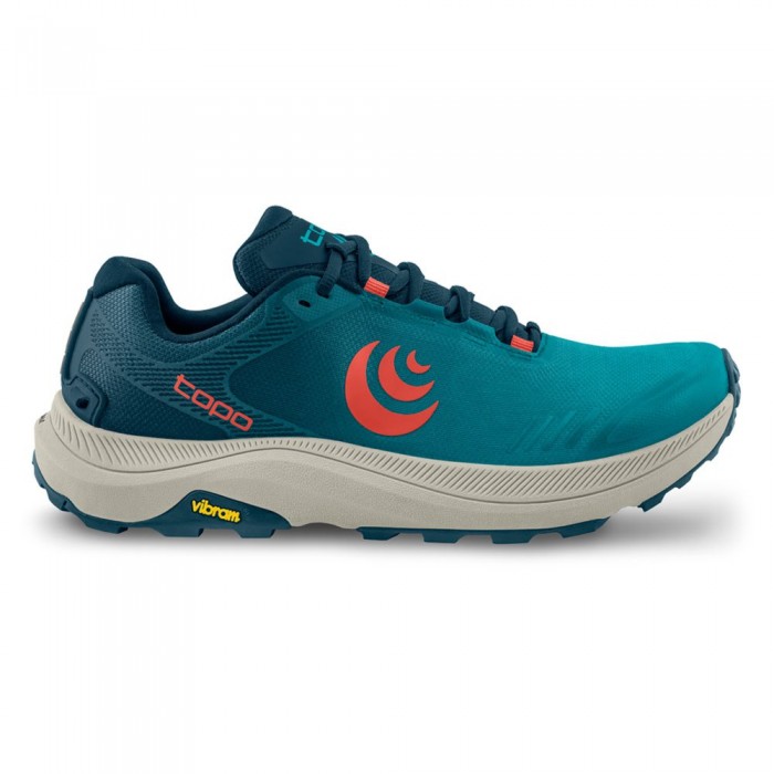 [해외]TOPO ATHLETIC MT-5 트레일 러닝화 4140878699 Blue / Red