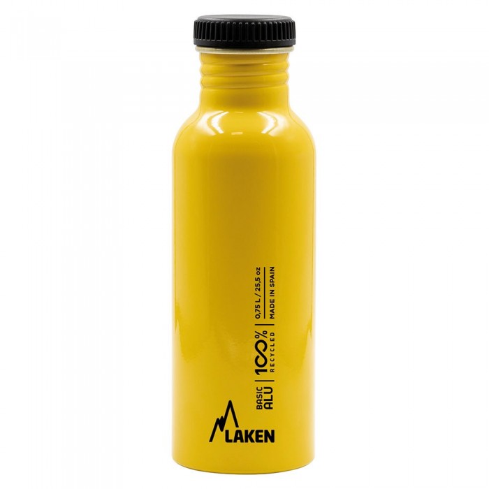 [해외]LAKEN Basic Plain 750 ml 알루미늄 병 7140844147 Yellow