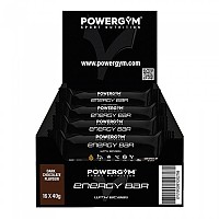 [해외]POWERGYM 에너지 바 40gr Chocolate 검은색 Chocolate 24 단위 14140488151 Black