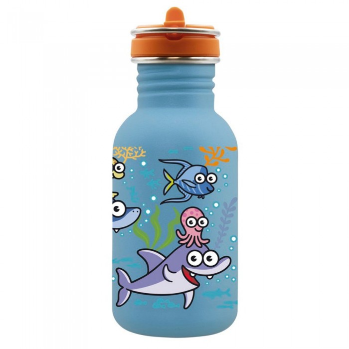 [해외]LAKEN 스테인리스 병 Sea Friends 500 ml 3140844178 Blue