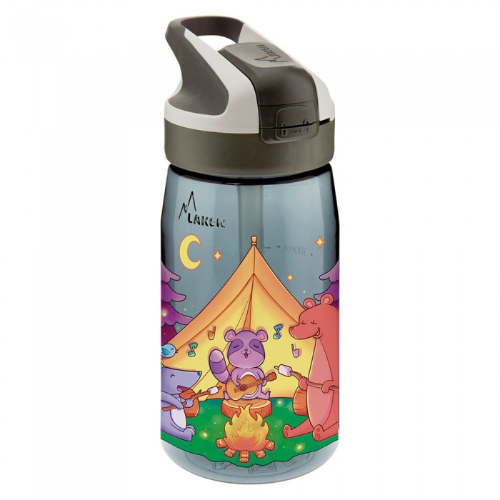 [해외]LAKEN Animal Camping Tritan 병 450ml 12140844119 Grey