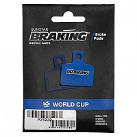 [해외]BRAKING Race World Cup Avid X.0/스램 트레일/스램 Guide 소결 디스크 브레이크 패드 1140912276 Blue