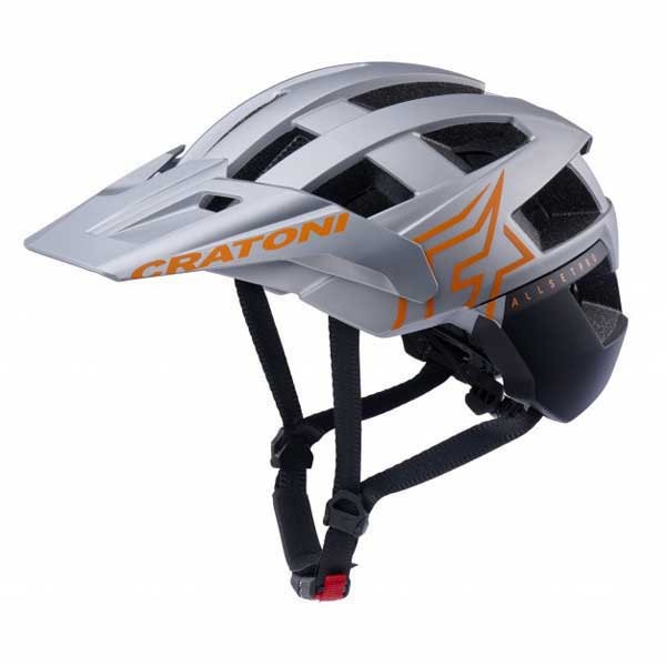 [해외]크라토니 AllSet Pro MTB 헬멧 1140941274 Silver / Orange Matt