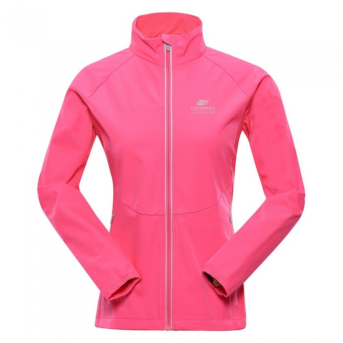 [해외]ALPINE PRO Multa 소프트쉘 자켓 4140943412 Neon Knockout Pink