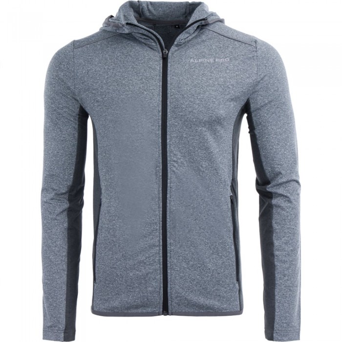 [해외]ALPINE PRO Koped 풀지퍼 스웨트셔츠 4140943199 Dk.True Gray