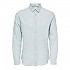 [해외]ONLY & SONS 긴 소매 셔츠 Caiden Life Solid 라인n 140432014 Cashmere Blue