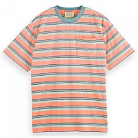 [해외]SCOTCH & SODA 반소매 티셔츠 175644 140709967 Peach Green Multistripe