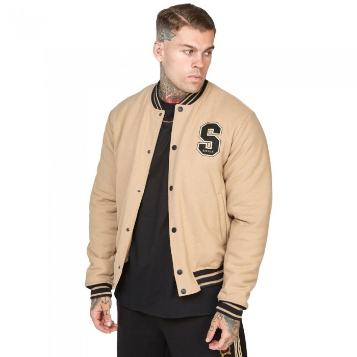 [해외]SIKSILK Anniversary Varsity 자켓 140742358 Ecru