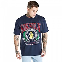 [해외]SIKSILK Varsity Oversized 반팔 티셔츠 140743062 Navy